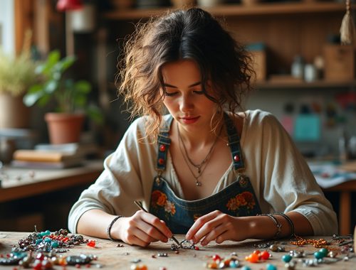 découvrez le parcours inspirant d'une jeune créatrice de bijoux qui, à seulement 20 ans, a fait le choix audacieux d'abandonner ses études pour se consacrer pleinement à sa passion. plongez dans son univers de créativité et d'artisanat à travers toute la région.