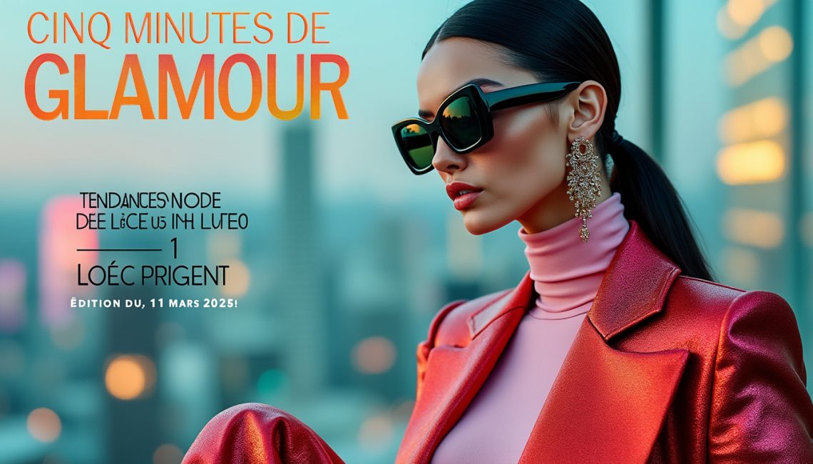 découvrez les dernières tendances mode avec loïc prigent dans 'cinq minutes de glamour'. cette édition du 11 mars 2025 vous plonge au cœur des styles incontournables de la saison, avec des analyses percutantes et des conseils stylés. ne manquez pas cette exploration fascinante de l'univers de la mode!