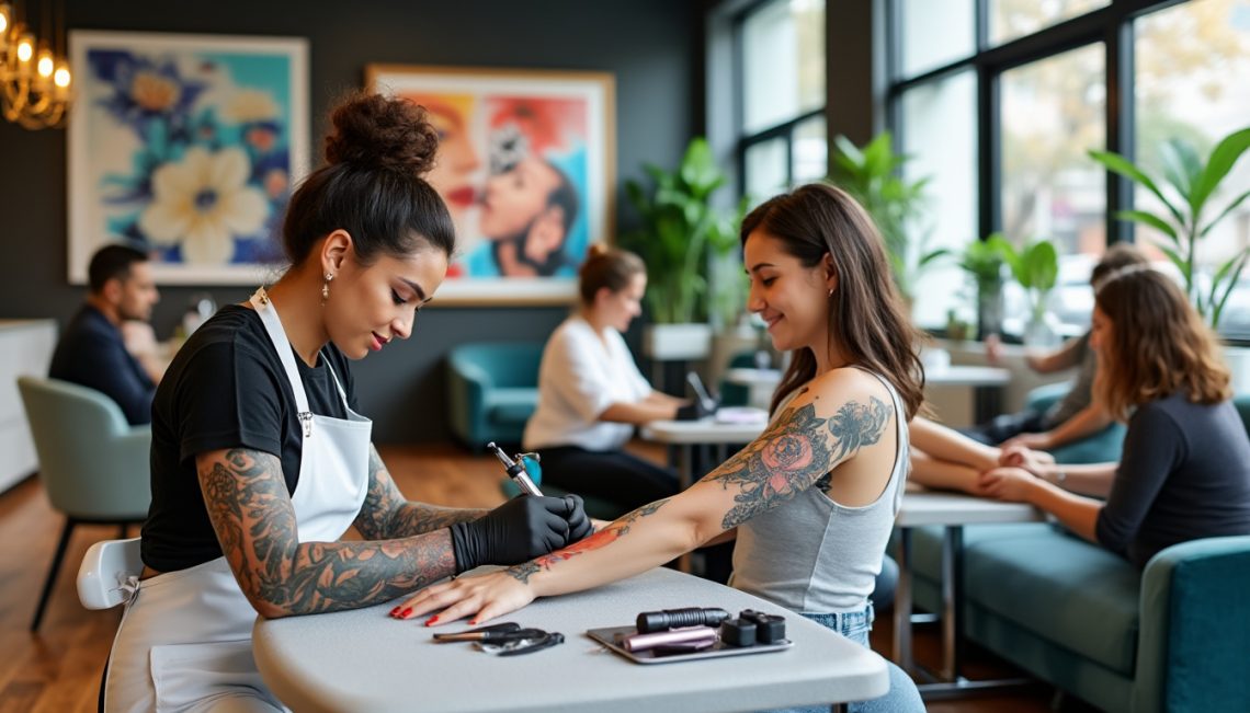 découvrez l'institut de beauté à alizay qui transforme votre vision du tatouage en une expérience unique ! offrant des designs personnalisés dans une ambiance chaleureuse, laissez-vous séduire par le mélange d'art et de bien-être.