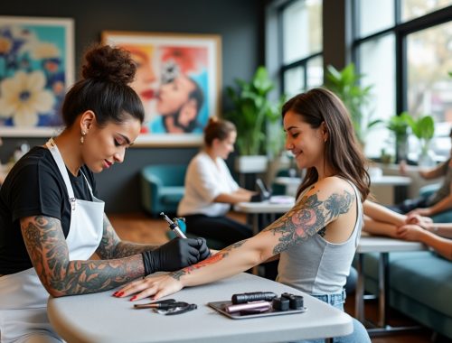 découvrez l'institut de beauté à alizay qui transforme votre vision du tatouage en une expérience unique ! offrant des designs personnalisés dans une ambiance chaleureuse, laissez-vous séduire par le mélange d'art et de bien-être.