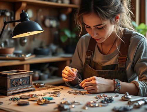découvrez l'univers enchanteur de justine cizeau, artisane bijoutière à vignoux-sur-barangeon, où des objets recyclés prennent vie pour se transformer en créations uniques et délicates. plongez dans l'art de la bijouterie éthique et la passion de l'upcycling.