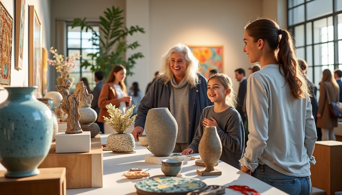découvrez l'exposition captivante à beuvillers, où des artistes talentueux mettent en lumière la poterie, les bijoux et les sculptures. une immersion dans l'art qui a su séduire et enchanter le public.