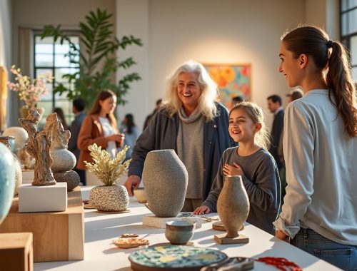 découvrez l'exposition captivante à beuvillers, où des artistes talentueux mettent en lumière la poterie, les bijoux et les sculptures. une immersion dans l'art qui a su séduire et enchanter le public.