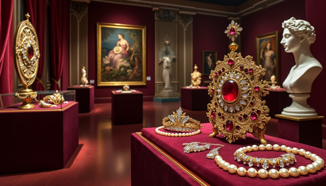 explorez l'éblouissante exposition à toulouse mettant en avant les trésors de la renaissance, comprenant or, rubis, perles et diamants. plongez dans l'histoire et admirez ces joyaux exceptionnels qui témoignent du raffinement et de la richesse de cette époque fascinante.