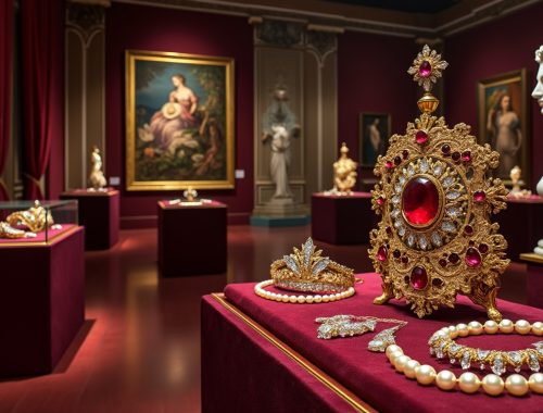 explorez l'éblouissante exposition à toulouse mettant en avant les trésors de la renaissance, comprenant or, rubis, perles et diamants. plongez dans l'histoire et admirez ces joyaux exceptionnels qui témoignent du raffinement et de la richesse de cette époque fascinante.