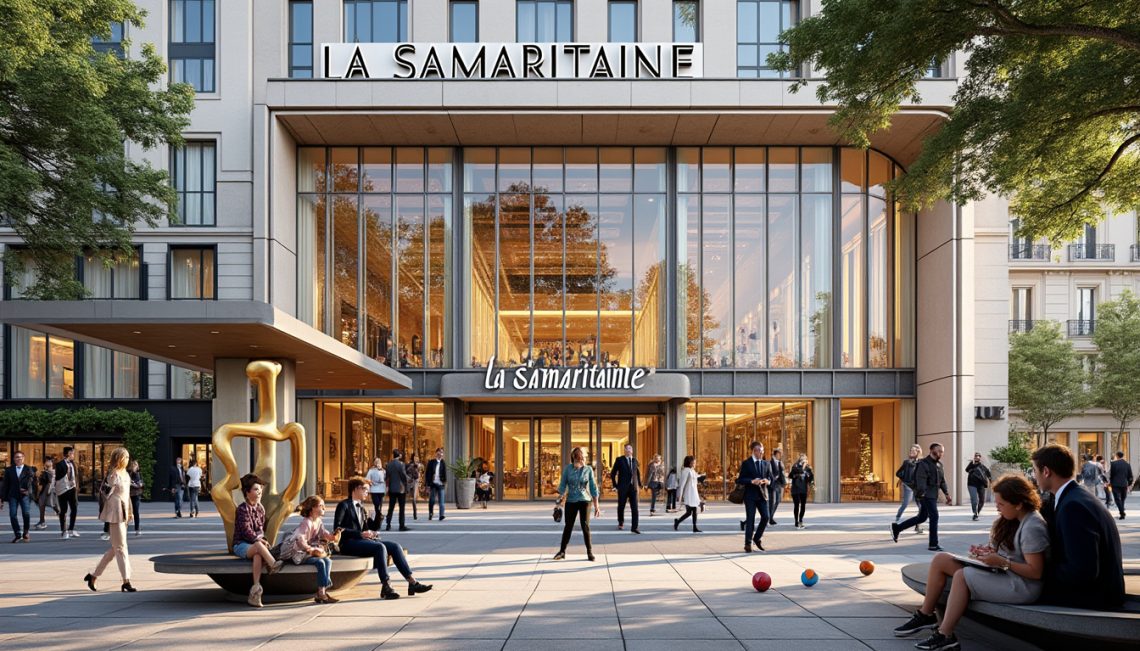 découvrez la samaritaine, un emblème incontournable de l'élégance contemporaine à paris. ce lieu allie patrimoine historique et modernité, offrant une expérience de shopping unique au cœur de la capitale. plongez dans l'univers du luxe et de la créativité tout en admirant l'architecture fascinante de cet espace emblématique.