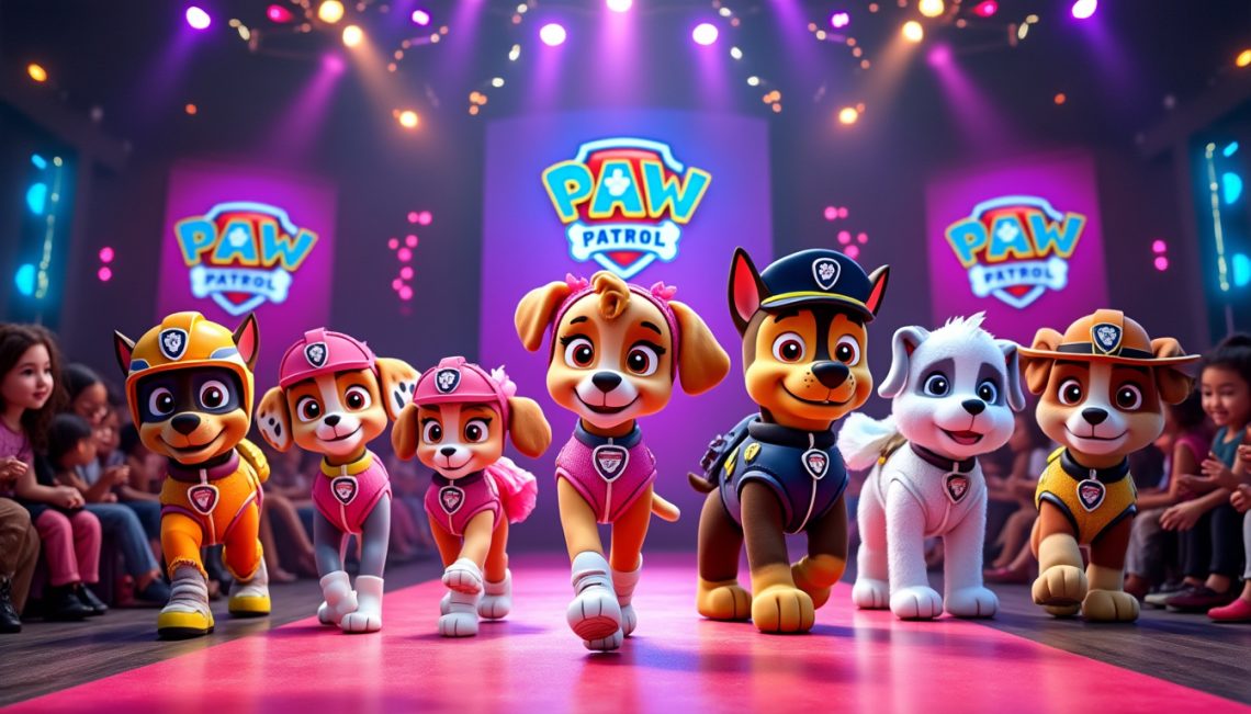 découvrez l'univers fascinant de la pat'patrouille au défilé de mode ! un événement unique où les personnages emblématiques se mettent en avant avec style et créativité. joignez-vous à nous pour une journée pleine de surprises, de couleurs et de fun, tout en célébrant l'amitié et l'esprit d'équipe.