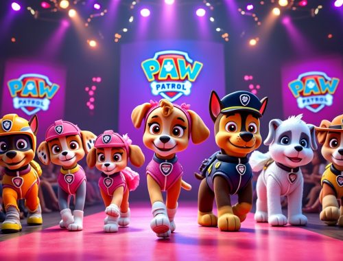 découvrez l'univers fascinant de la pat'patrouille au défilé de mode ! un événement unique où les personnages emblématiques se mettent en avant avec style et créativité. joignez-vous à nous pour une journée pleine de surprises, de couleurs et de fun, tout en célébrant l'amitié et l'esprit d'équipe.
