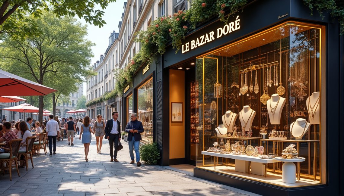 découvrez la nouvelle place du centre à lannion, où le bazar doré vous propose une sélection unique de bijoux et accessoires de mode. redécouvrez l'élégance et le style au cœur de la ville !