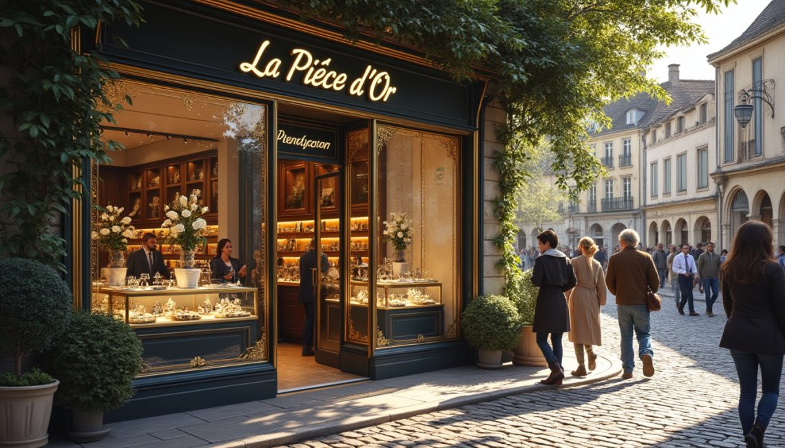 découvrez la pièce d’or, votre nouvelle destination à villeneuve-sur-lot pour des bijoux uniques. après le succès de la vente en ligne, notre boutique physique vous accueille pour un service personnalisé et une sélection raffinée. venez explorer nos créations et trouvez le bijou parfait qui illuminera vos moments spéciaux.