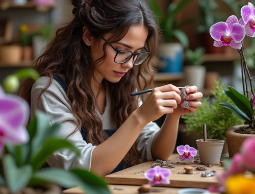 découvrez isabelle caboche, l'artiste innovante qui sublime les fleurs en créations uniques de bijoux et accessoires. plongez dans son univers floral et laissez-vous envoûter par ses pièces délicates et originales.