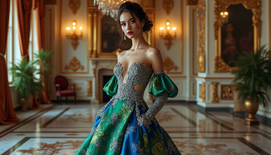 découvrez l'avènement du style excessif avec des imprimés audacieux, des dentelles raffinées et des jabots sophistiqués. plongez dans l'univers fascinant de la mode où l'extravagance rime avec élégance et originalité.