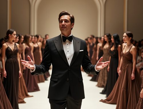 découvrez l'univers captivant d'un créateur de mode passionné qui dévoile ses robes au chocolat lors d'un défilé prestigieux. un événement sensoriel mêlant mode et gourmandise, où l'élégance rencontre la créativité.